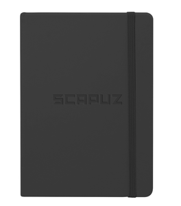 <transcy>SCAPUZ Notebook 80 sheets 160 pages Hardcover (NB001BK)</transcy>